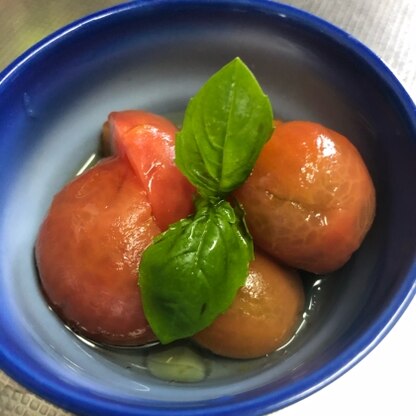 家庭菜園のミニトマト、沢山採れ始めてます。
毎日作りますよ！有難うございました。